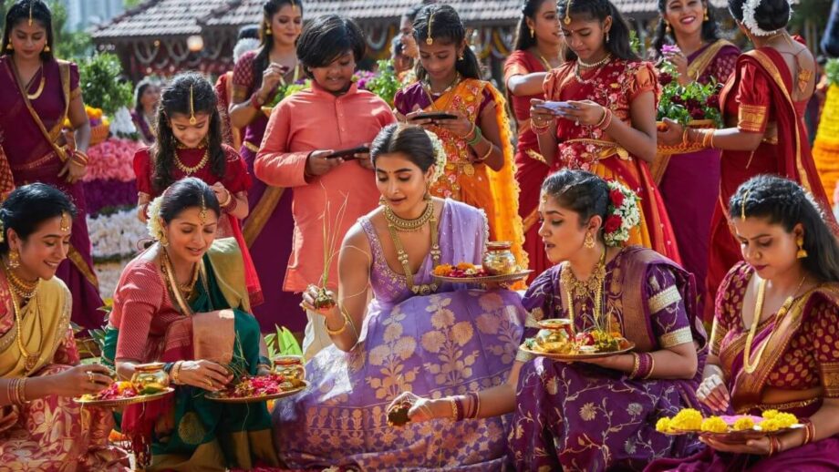 सलमान खान ने किसी का भाई किसी की जान के नए गाने बठुकम्मा के जरिए तेलंगाना के फ्लावर फेस्टिवल को किया सेलिब्रेट