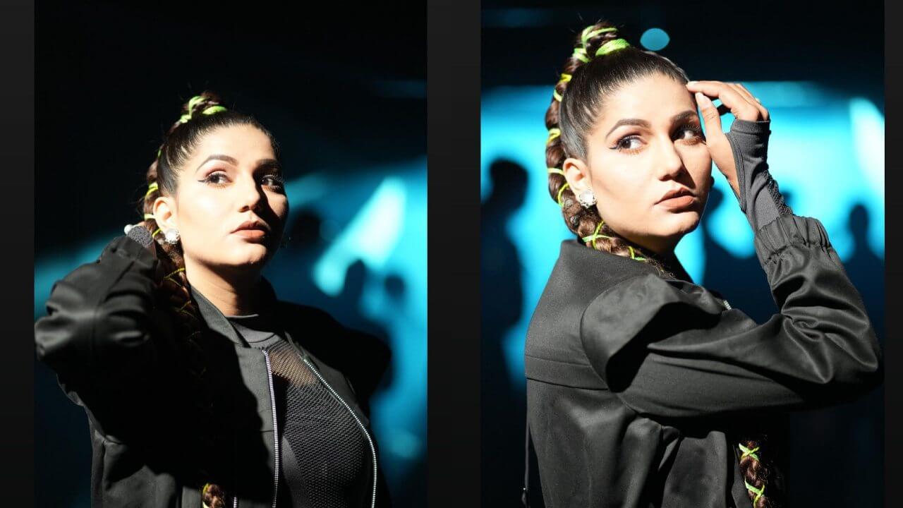 सपना चौधरी की चोटी ने लगाई लाखों दिलों में आग, देखें सबूत