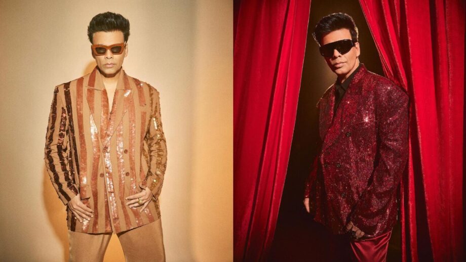 देखिए करण जौहर के अतरंगी आउटफिट