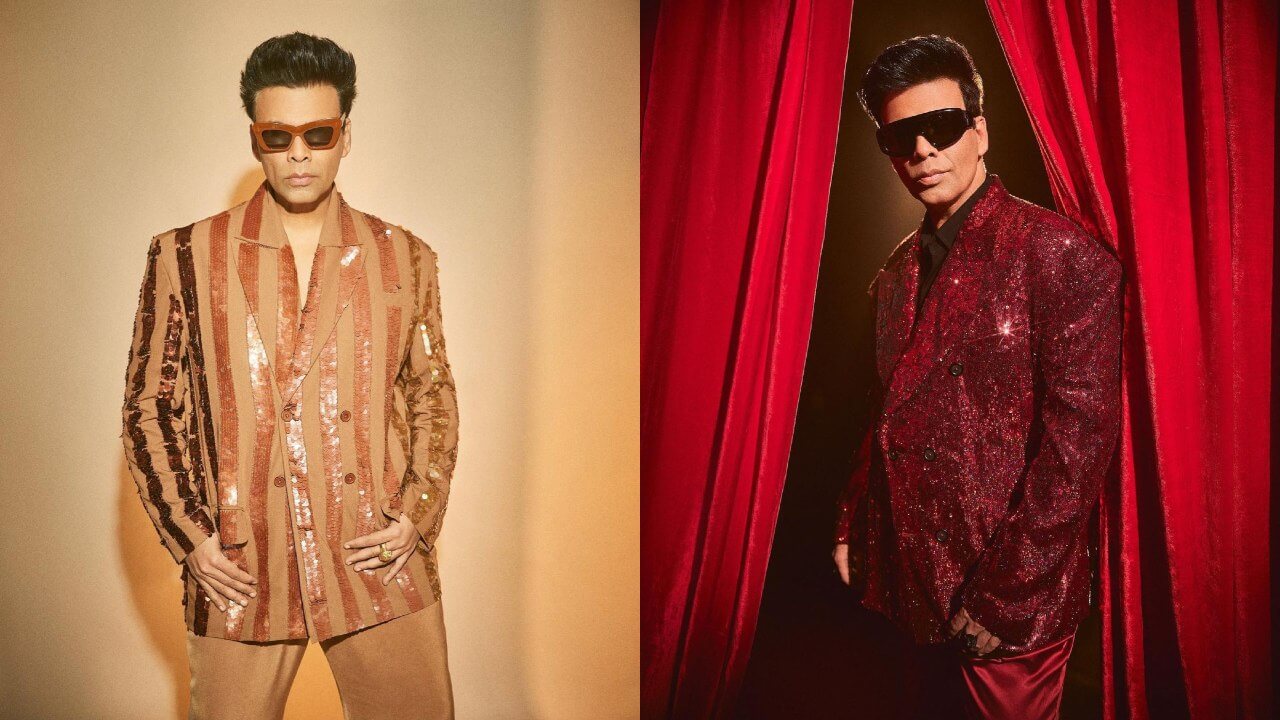 देखिए करण जौहर के अतरंगी आउटफिट