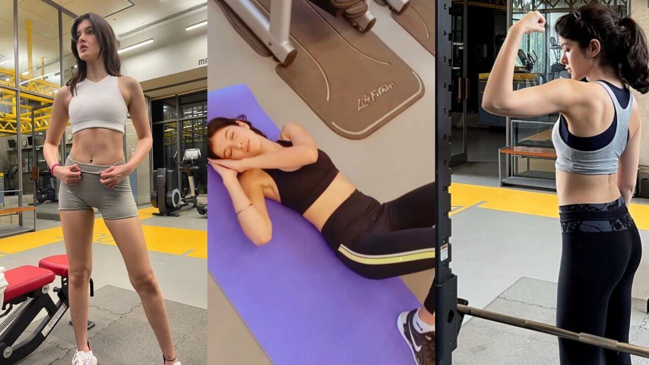 शनाया कपूर के वर्कआउट वीडियो ने इंटरनेट पर मचाई हुड़दंग, देखें वीडियो