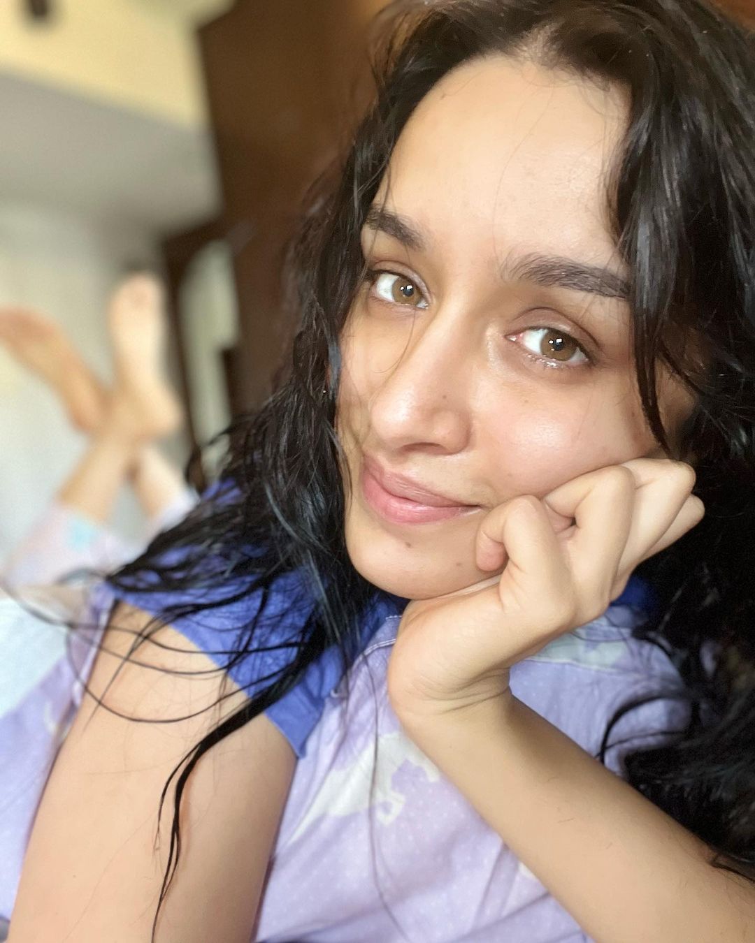 Shraddha Kapoor looks very beautiful even without makeup, see the no makeup look of the actress 5439