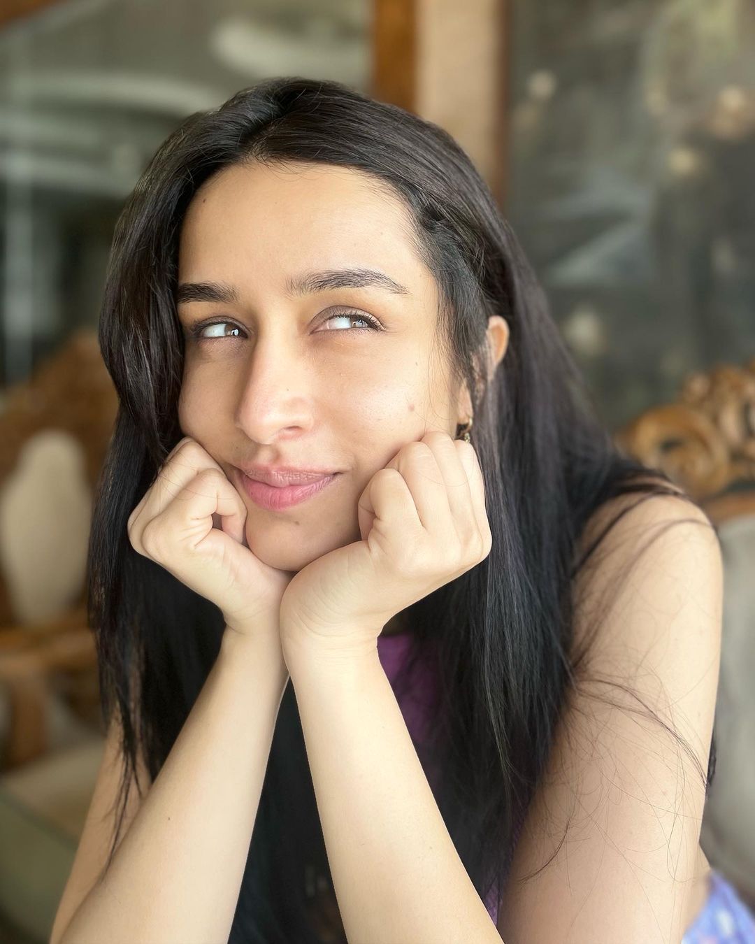 Shraddha Kapoor looks very beautiful even without makeup, see the no makeup look of the actress 5441