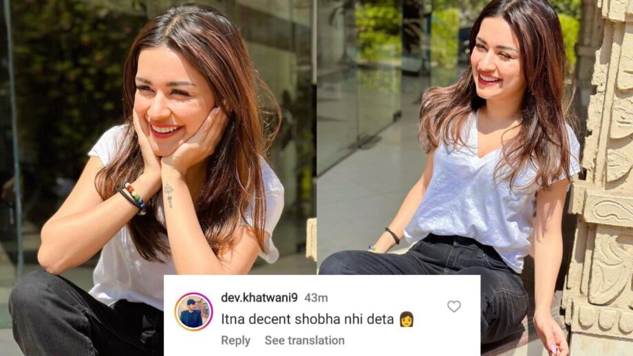 इंस्टाग्राम युजर ने उठाया अवनीत कौर की सभ्यता पर सवाल कहां, “इतना सभ्य शोभा नहीं देता”