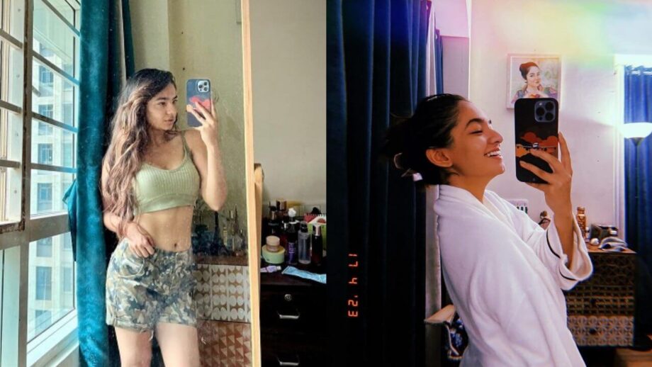 क्रॉप टॉप में दिखा Anushka Sen का बोल्ड लुक क्रॉप टॉप में दिखा Anushka Sen का बोल्ड लुक