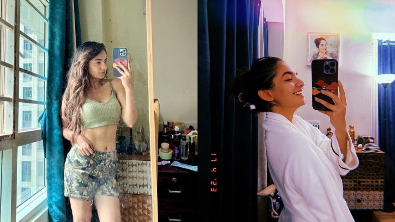 क्रॉप टॉप में दिखा Anushka Sen का बोल्ड लुक