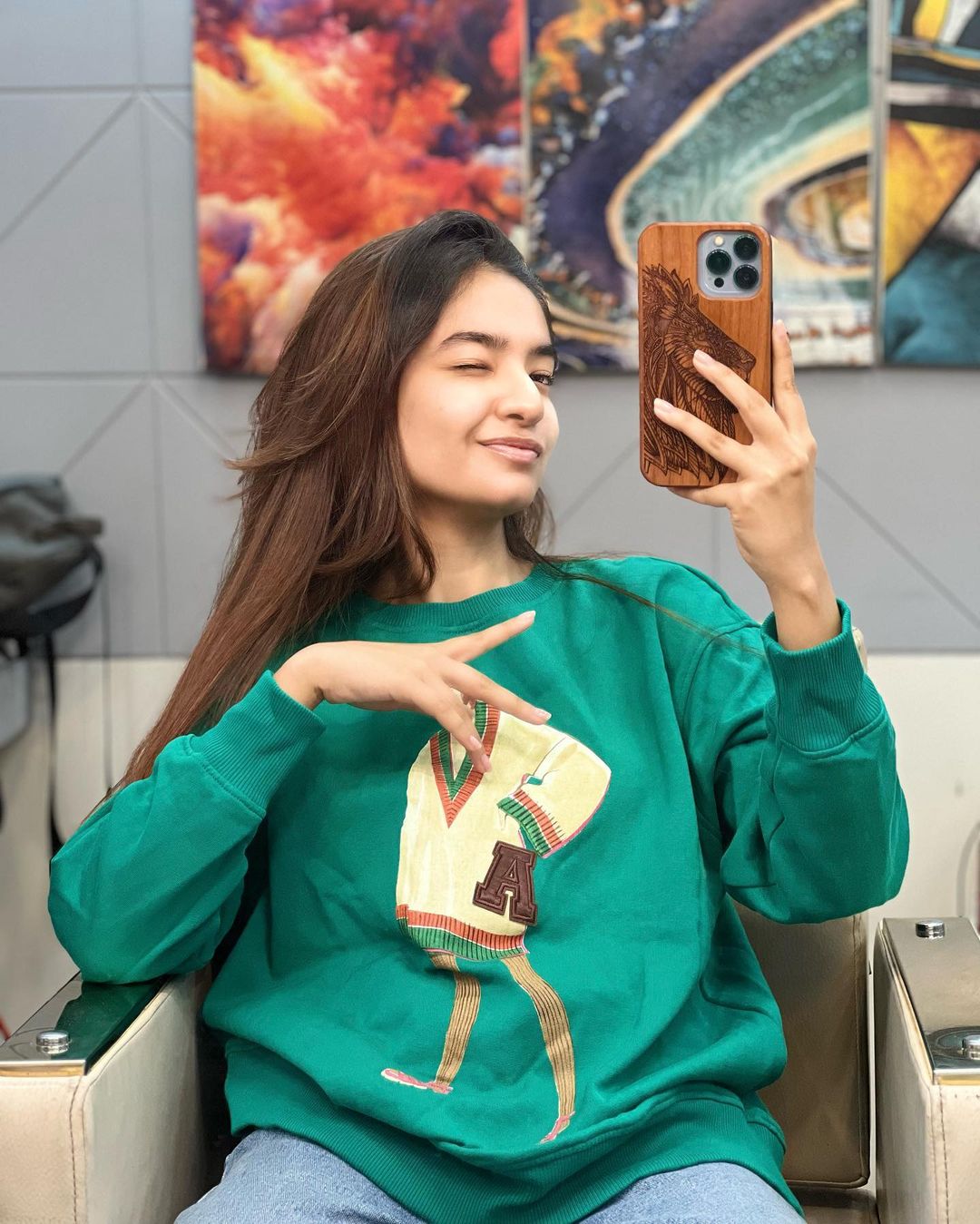 Baalveer fame Anushka Sen has tried so many looks in a few days 11839
