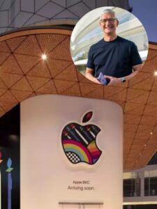 मुंबई में खुला भारत का पहला एपल स्टोर, स्टोर खुलने के पीछे एशिया के सबसे बड़े घराने का हाथ