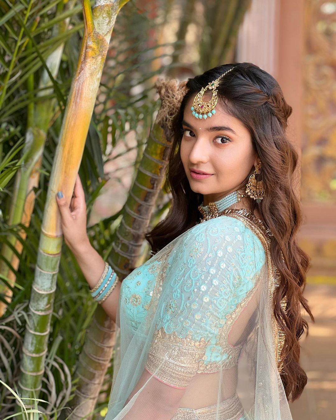 From Anushka Sen, Avneet Kaur to Jannat Zubair Rahmani: The traditional looks of these actresses rocked the hearts of fans 9589
