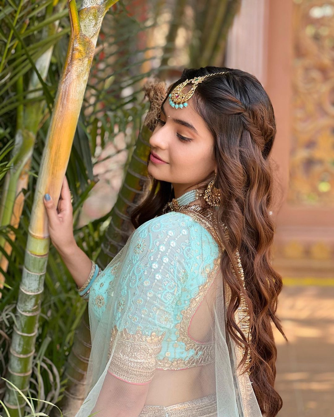 From Anushka Sen, Avneet Kaur to Jannat Zubair Rahmani: The traditional looks of these actresses rocked the hearts of fans 9590