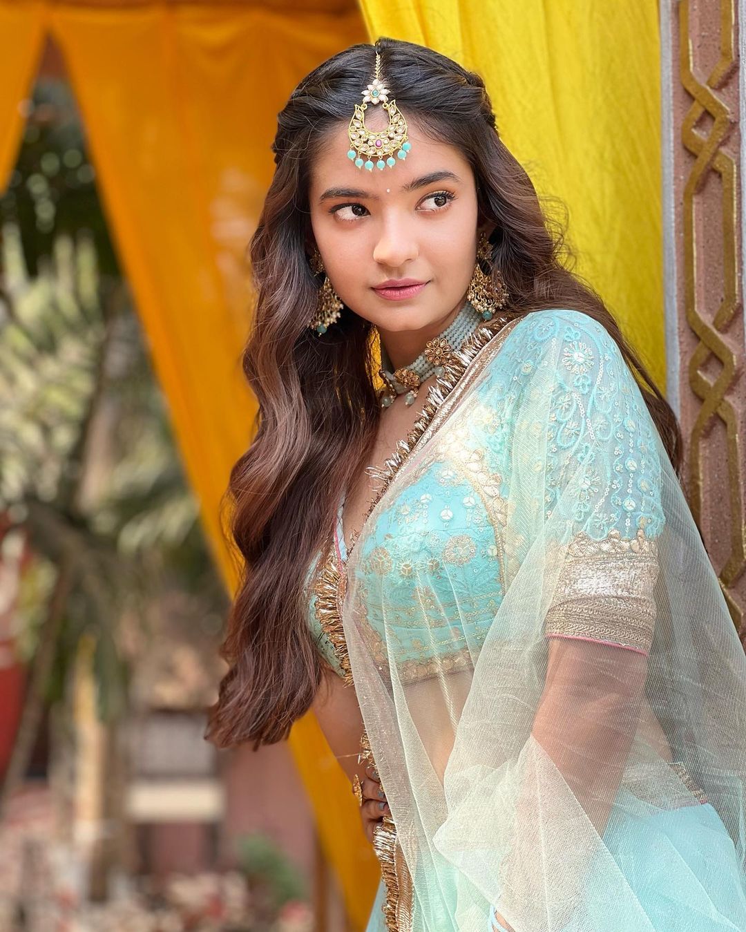 From Anushka Sen, Avneet Kaur to Jannat Zubair Rahmani: The traditional looks of these actresses rocked the hearts of fans 9591