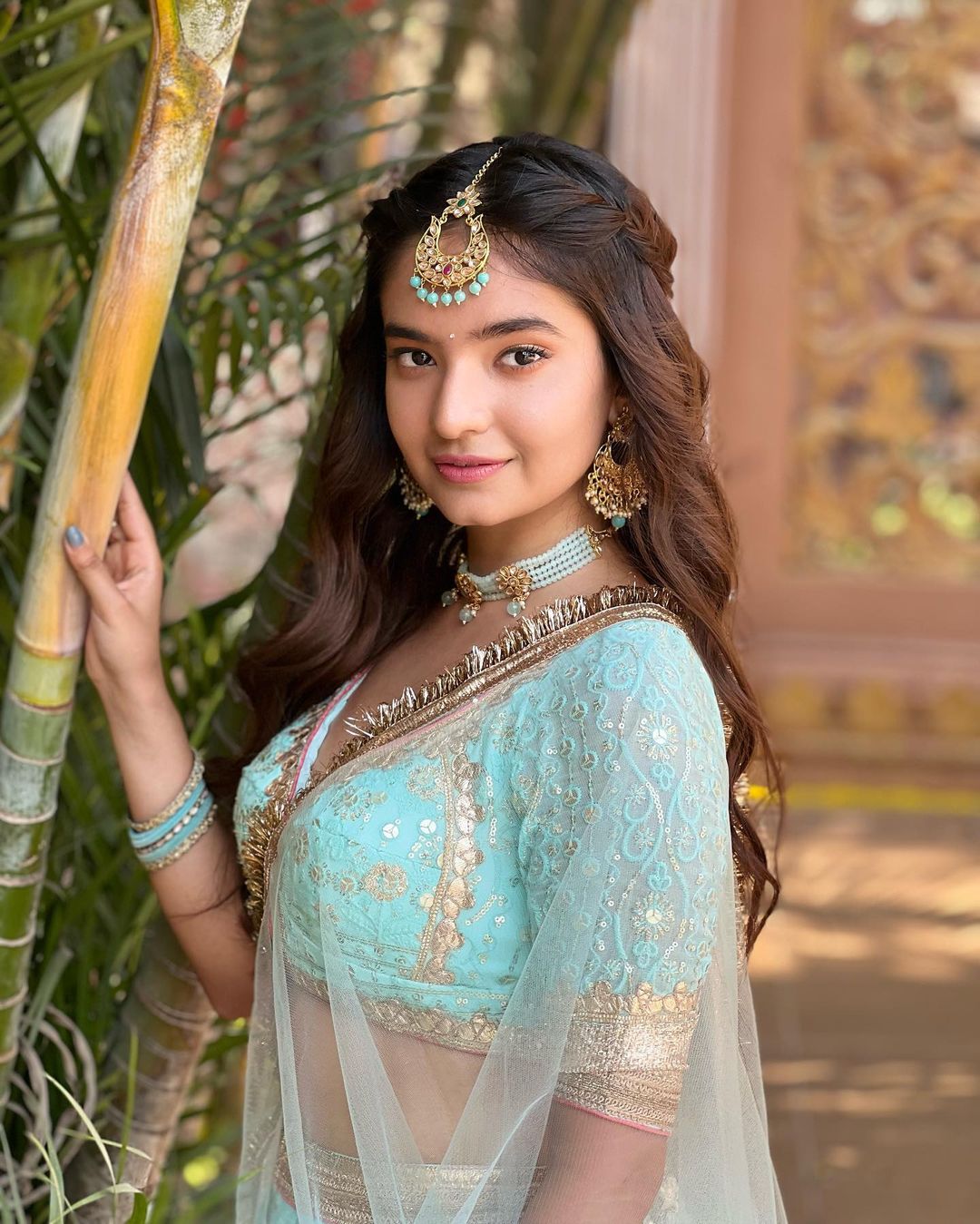 From Anushka Sen, Avneet Kaur to Jannat Zubair Rahmani: The traditional looks of these actresses rocked the hearts of fans 9593