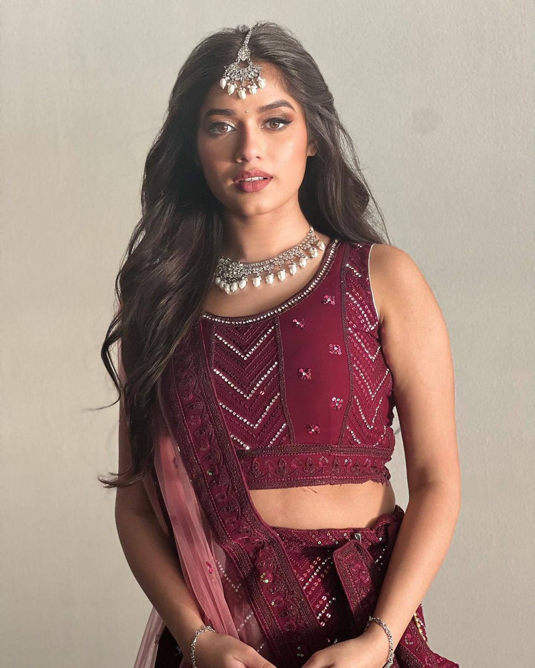 From Anushka Sen, Avneet Kaur to Jannat Zubair Rahmani: The traditional looks of these actresses rocked the hearts of fans 9595