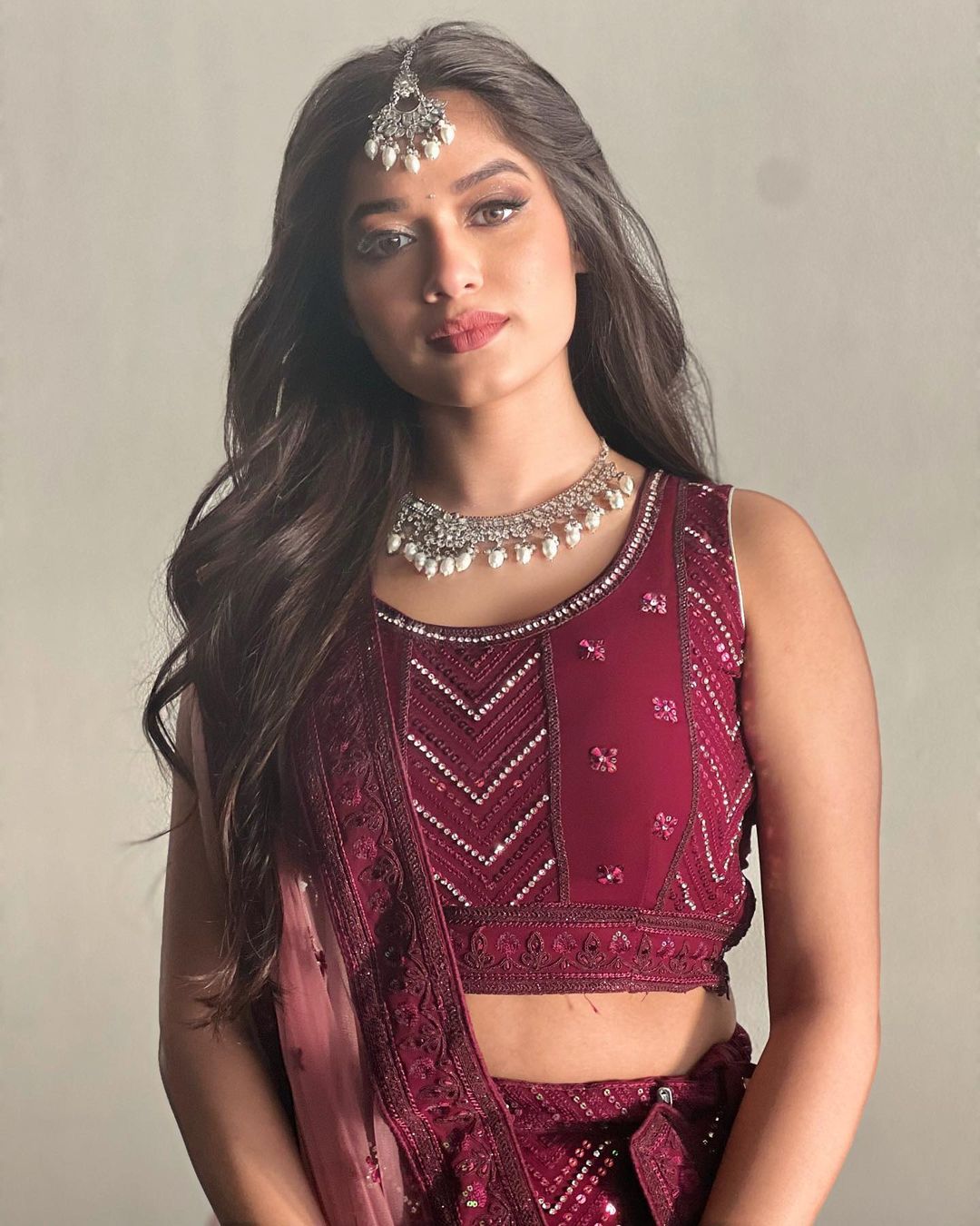 From Anushka Sen, Avneet Kaur to Jannat Zubair Rahmani: The traditional looks of these actresses rocked the hearts of fans 9596