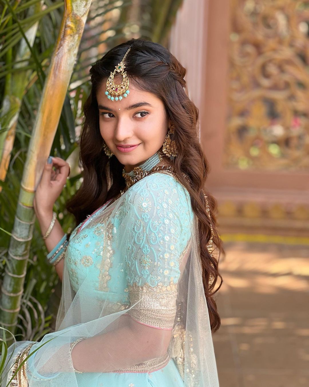 From Anushka Sen, Avneet Kaur to Jannat Zubair Rahmani: The traditional looks of these actresses rocked the hearts of fans 9588