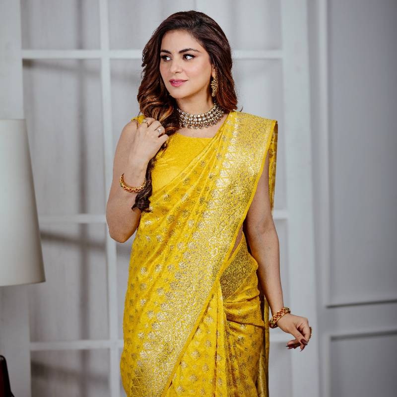 From Mouni Roy to Shraddha Arya: The killer style of these actresses seen in silk saree avatar 11623
