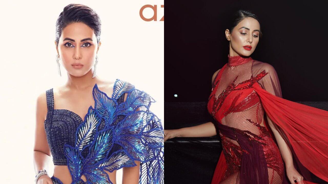 हिना खान की अनोखी आउटफिट्स ने खींचा सभी का ध्यान, देखें सबूत