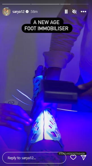 Kundali Bhagya fame Shraddha Arya tries new technique for foot problem, know technique 11475
