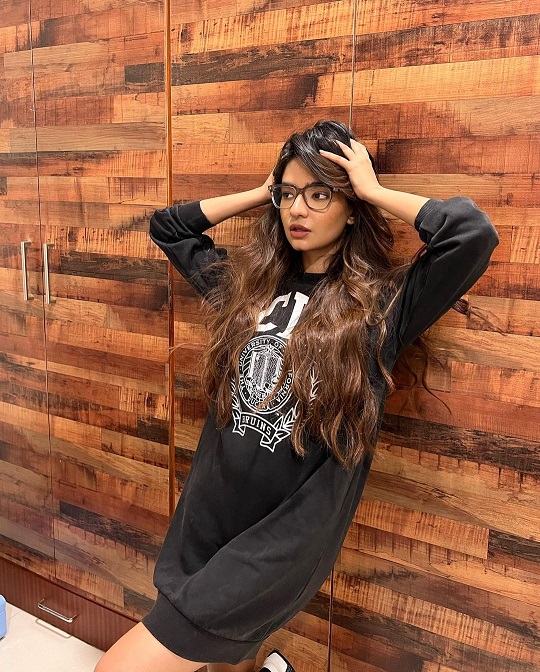 New pictures of Anushka Sen caught the attention of fans, see photos 12648