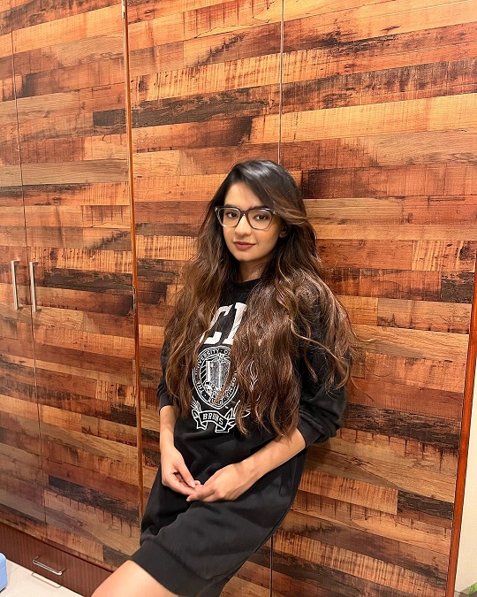 New pictures of Anushka Sen caught the attention of fans, see photos 12650