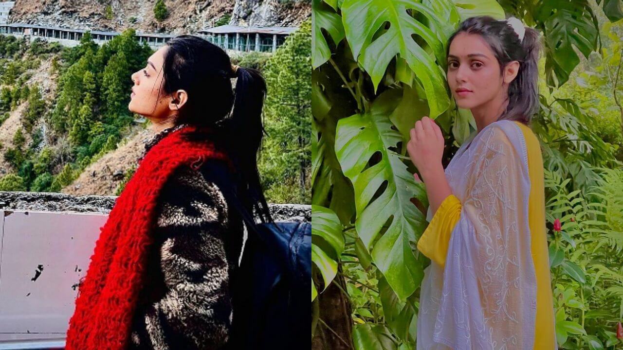 सच्ची प्राकृति प्रेमी है राधाकृष्ण फेम मल्लिका सिंह, देखें सबूत