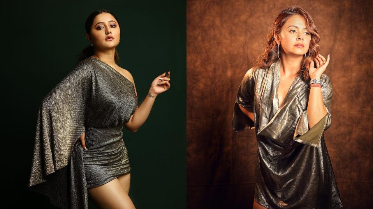 रश्मि देसाई या देवोलीना भट्टाचार्जी: इन अभिनेत्रियों की सिल्वर मेटालिक ड्रेस ने इंटरनेट पर लगाई आग, देखें तस्वीरें