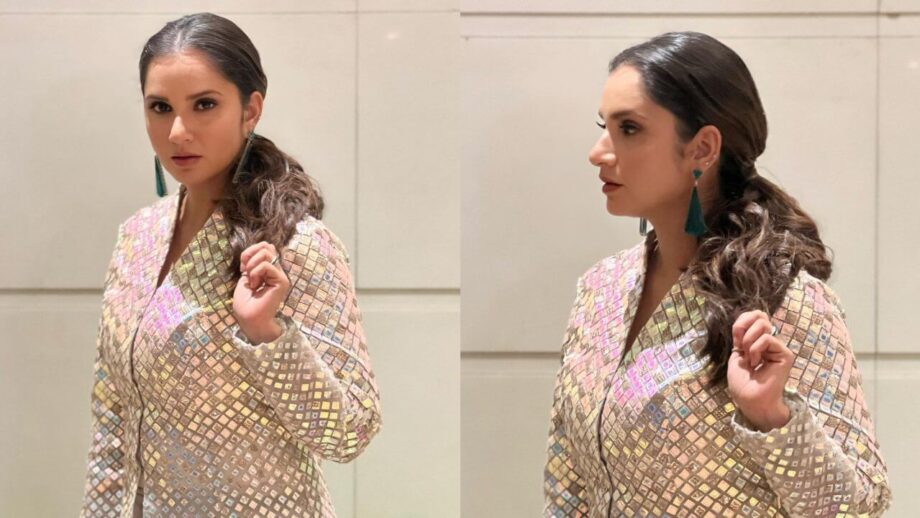 सानिया मिर्जा ने लगाया ग्लैमर का तड़का, देखें तस्वीरें