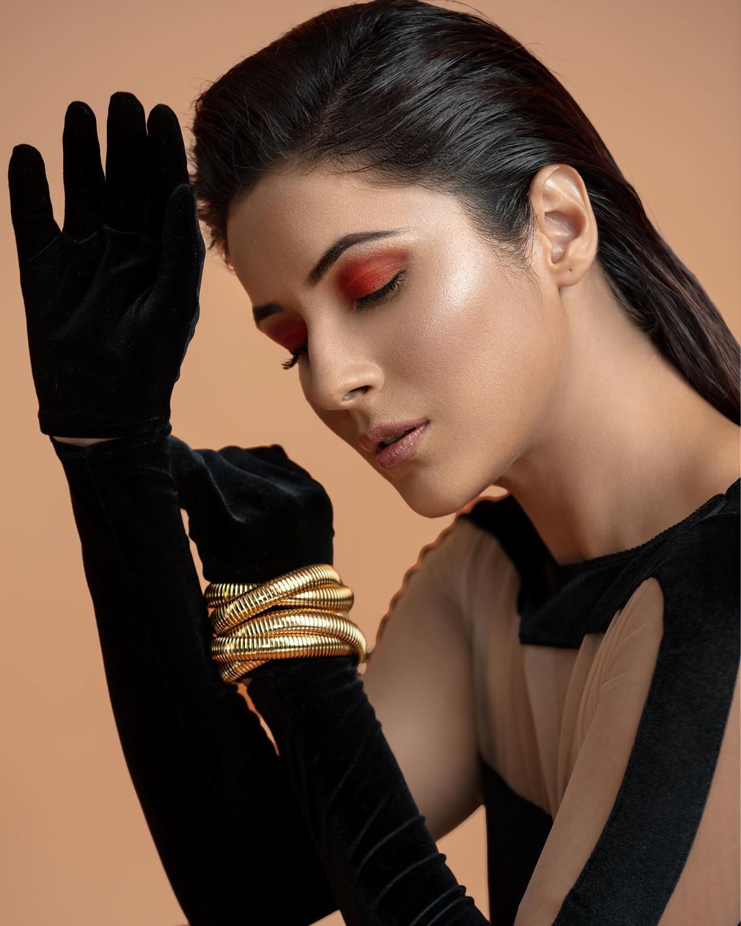 Shehnaaz Gill rocked the black outfit, see proof 9885