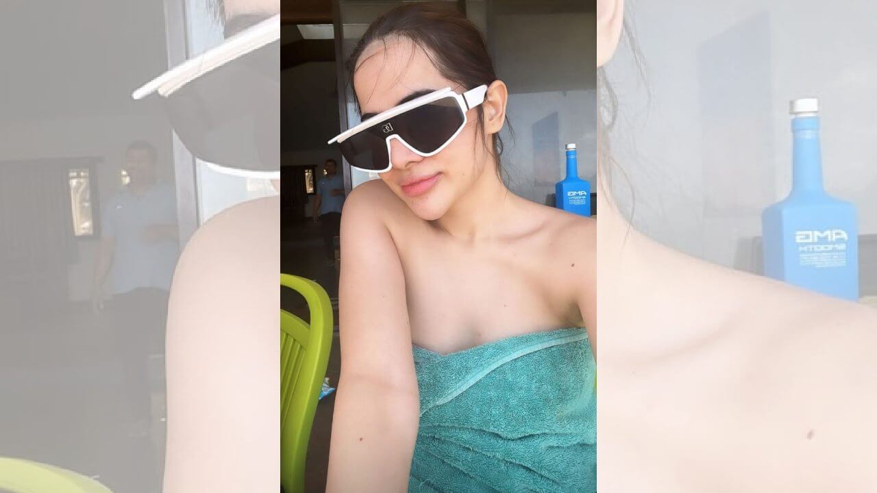 तौली में लिपटी दिखीं उर्फी जावेद, फैंस के उड़े होश