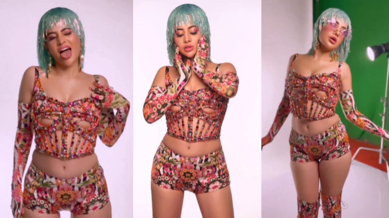 उर्फी जावेद के नए लुक का बीटीएस वीडियो हुआ वायरल, देखें वीडियो