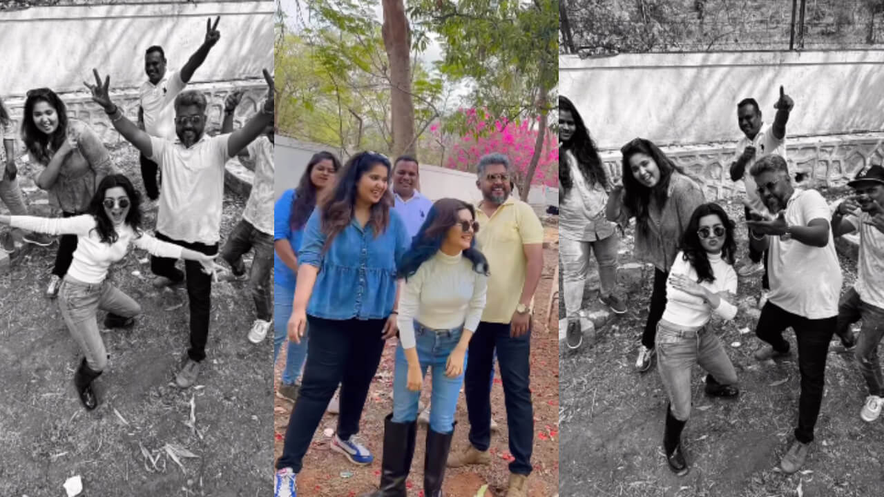 अवनीत कौर ने शेयर की अपने टीम की झलक