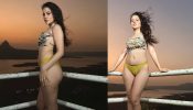 मोतियों और स्टोन से बने बिकनी से Urfi Javed ने ढका बदन