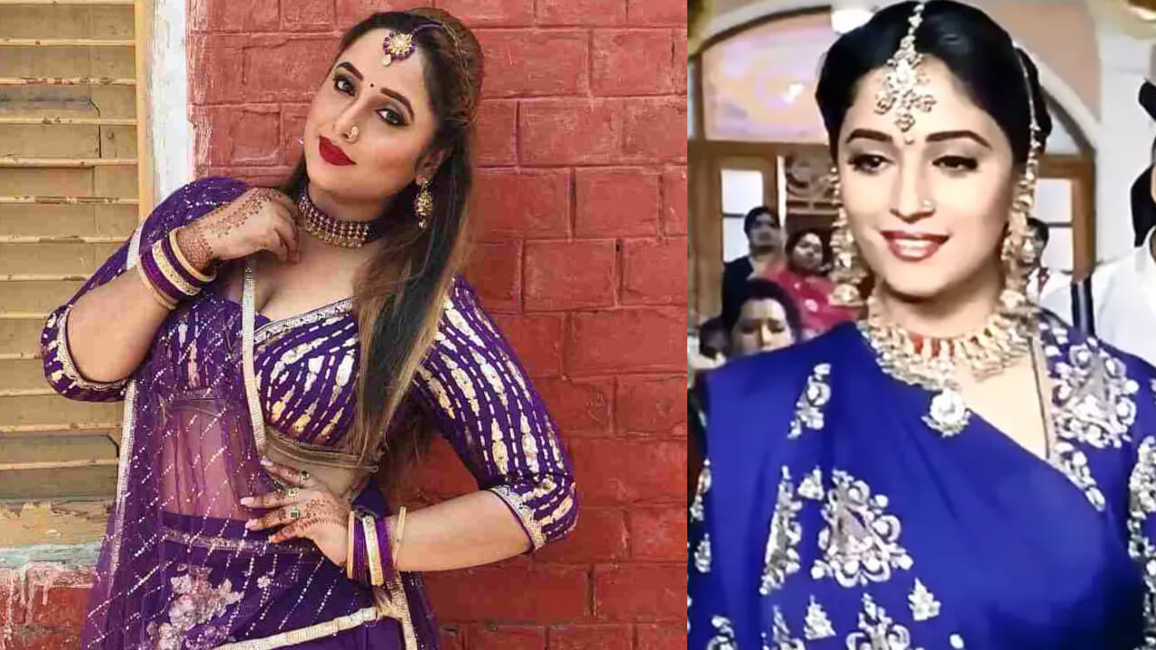 रानी चटर्जी ने अपनाया माधुरी दीक्षित का लुक, फैंस के उड़े होश