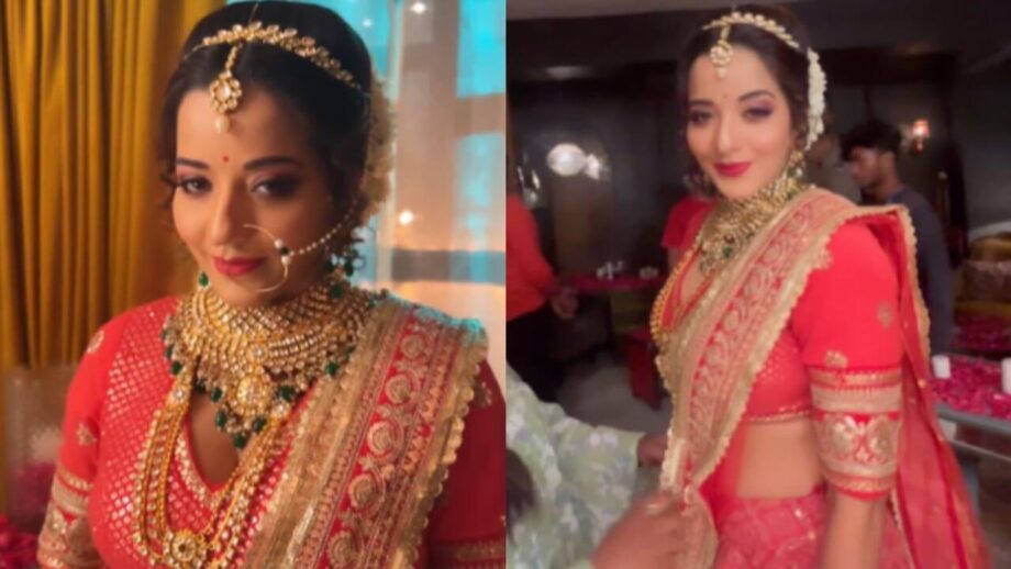 लाल इश्क के रंग में रंगी मोनालिसा