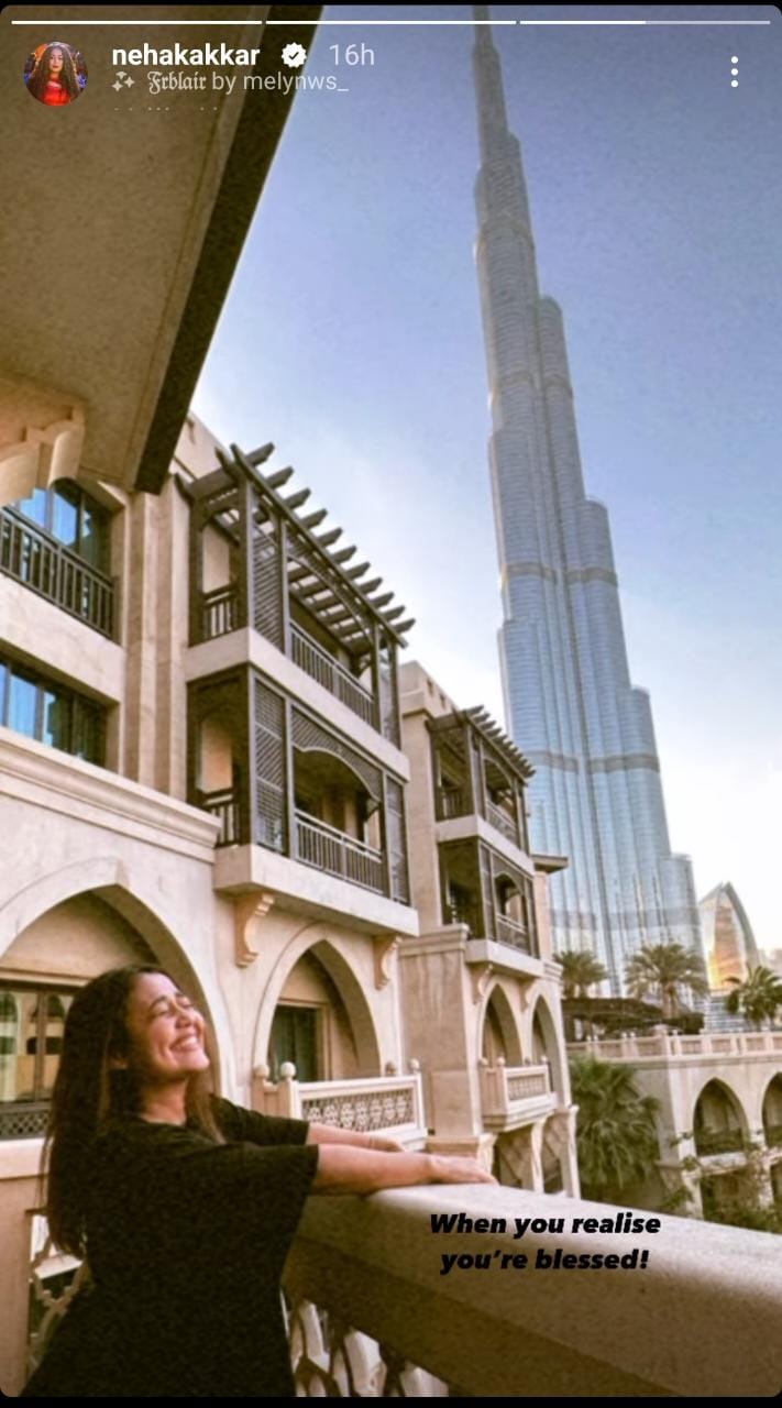 Neha Kakkar is enjoying fun filled moments in Dubai, read full news 13484