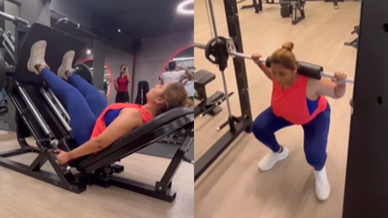 धाकड़ गर्ल बनी रानी चटर्जी, फैंस को दिया फिटनेस गोल