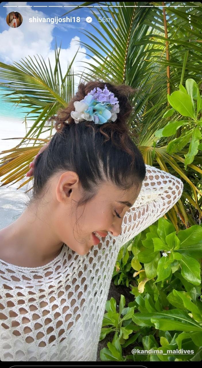 Shivangi Joshi is in the mood for holidays, shared the photo 13924