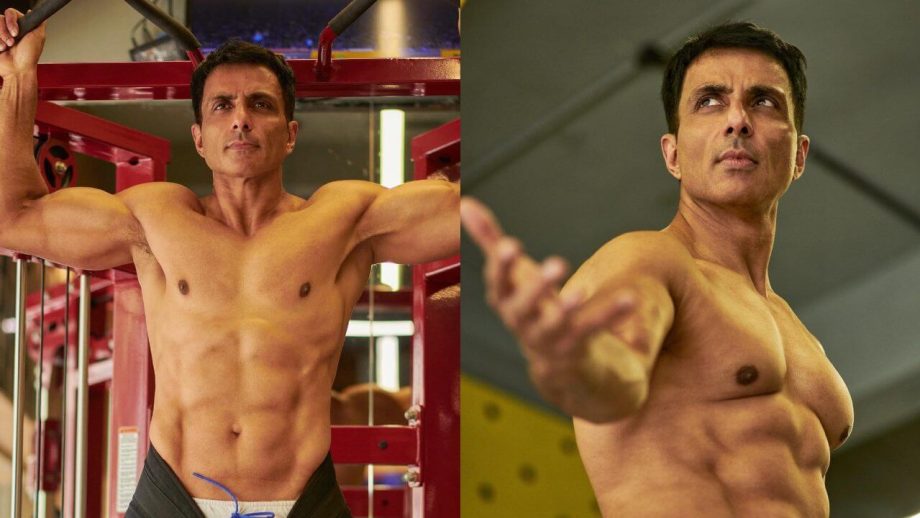 सोनू सूद हुए शर्टलेस, सिक्स पैक एब्स पर मर मिटी लड़कियां