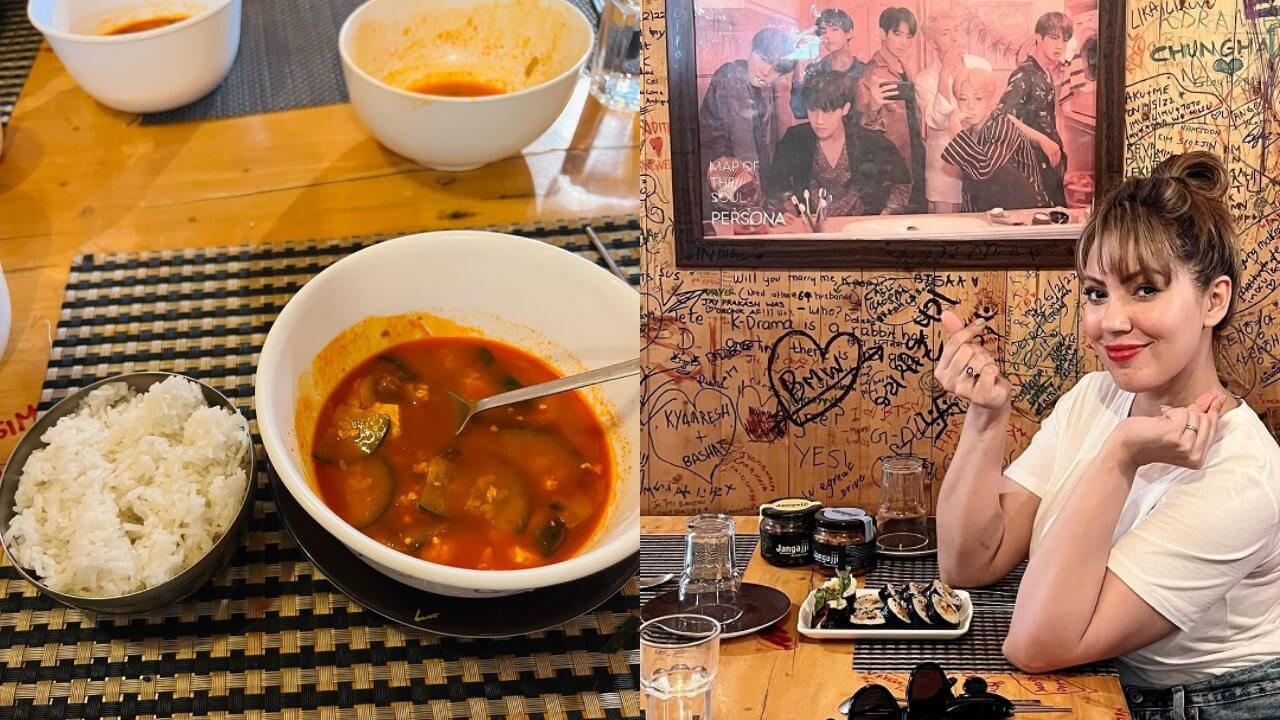 तारक मेहता की बबीता जी उर्फ मुनमुन दत्ता की पहली पसंद है कोरियाई खाना, देखें सबूत