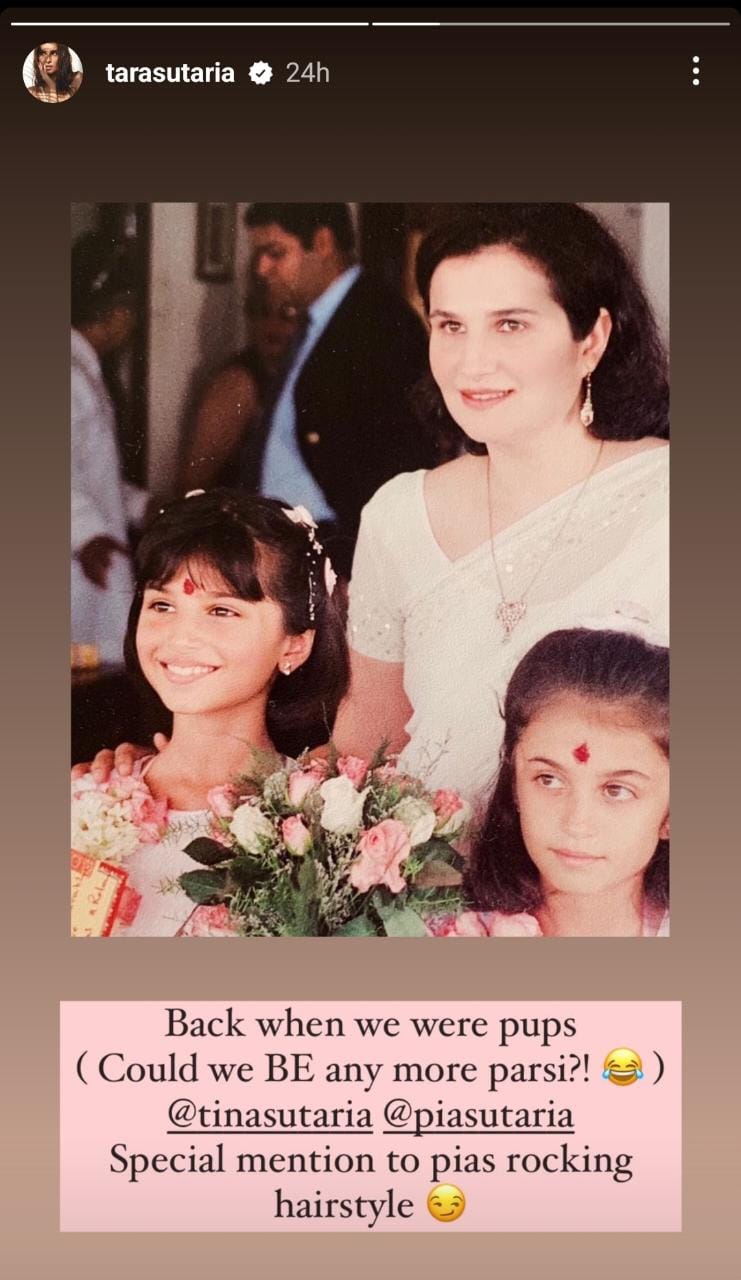 Unseen pictures of Tara Sutaria with mother and sister went viral, see photos 14375