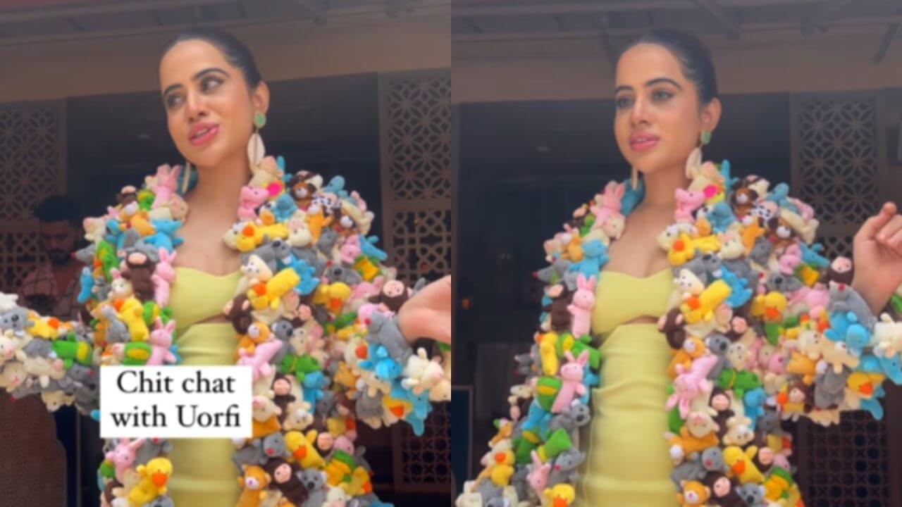 उर्फी जावेद के टेडी बियर लुक से मुंबई की सड़कों पर लगा जाम? उर्फी ने कहा, “मेरी ग़लती नही है”