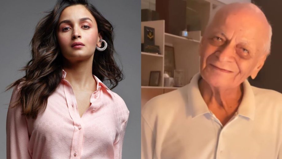 Alia Bhatt के नाना का हुआ निधन, भावुक पोस्ट द्वारा दी जानकारी