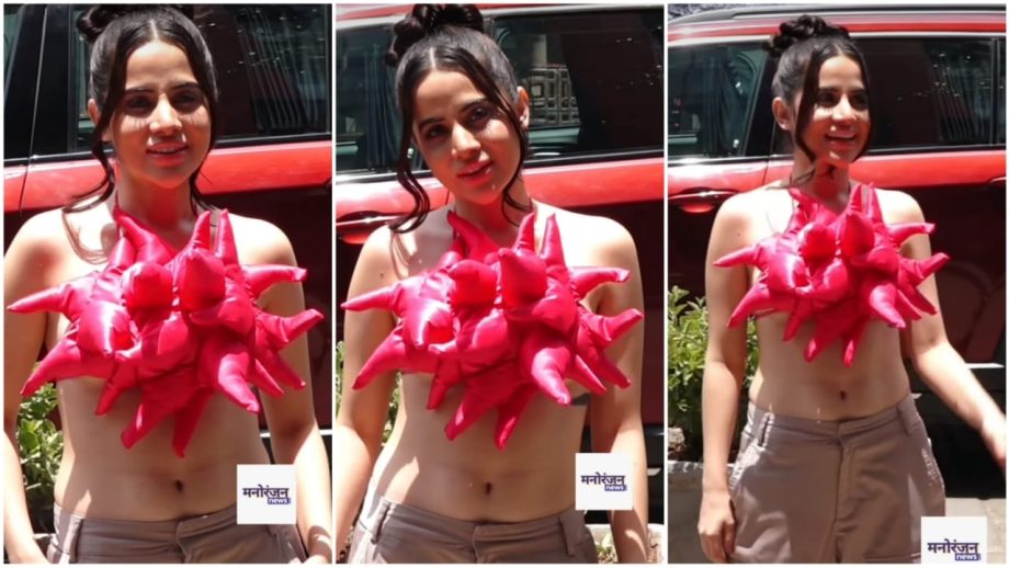 उर्फी जावेद ने फिर दिखाया अपना अनोखा फैशन, सभी के उड़े होश उर्फी जावेद ने फिर दिखाया अपना अनोखा फैशन, सभी के उड़े होश