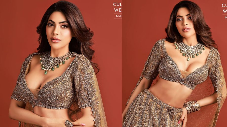 डिजाइनर लहंगे द्वारा बवाल मचा रही है निक्की तंबोली, देखें तस्वीरें