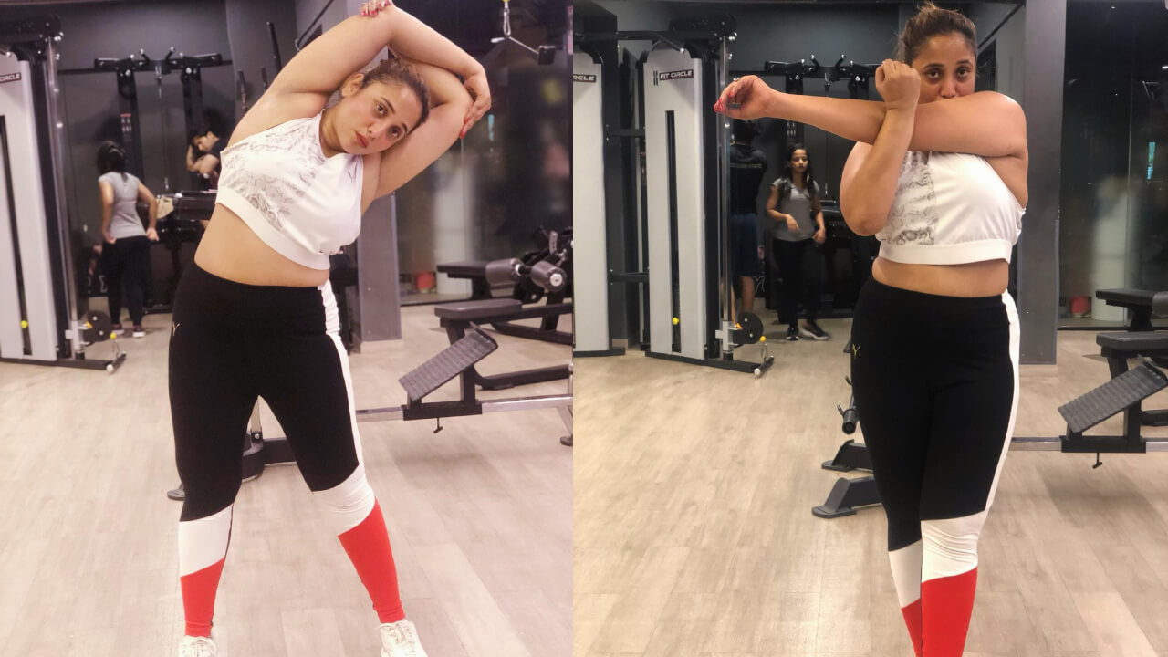 फिटनेस की रानी ने फिर दिया फिटनेस गोल