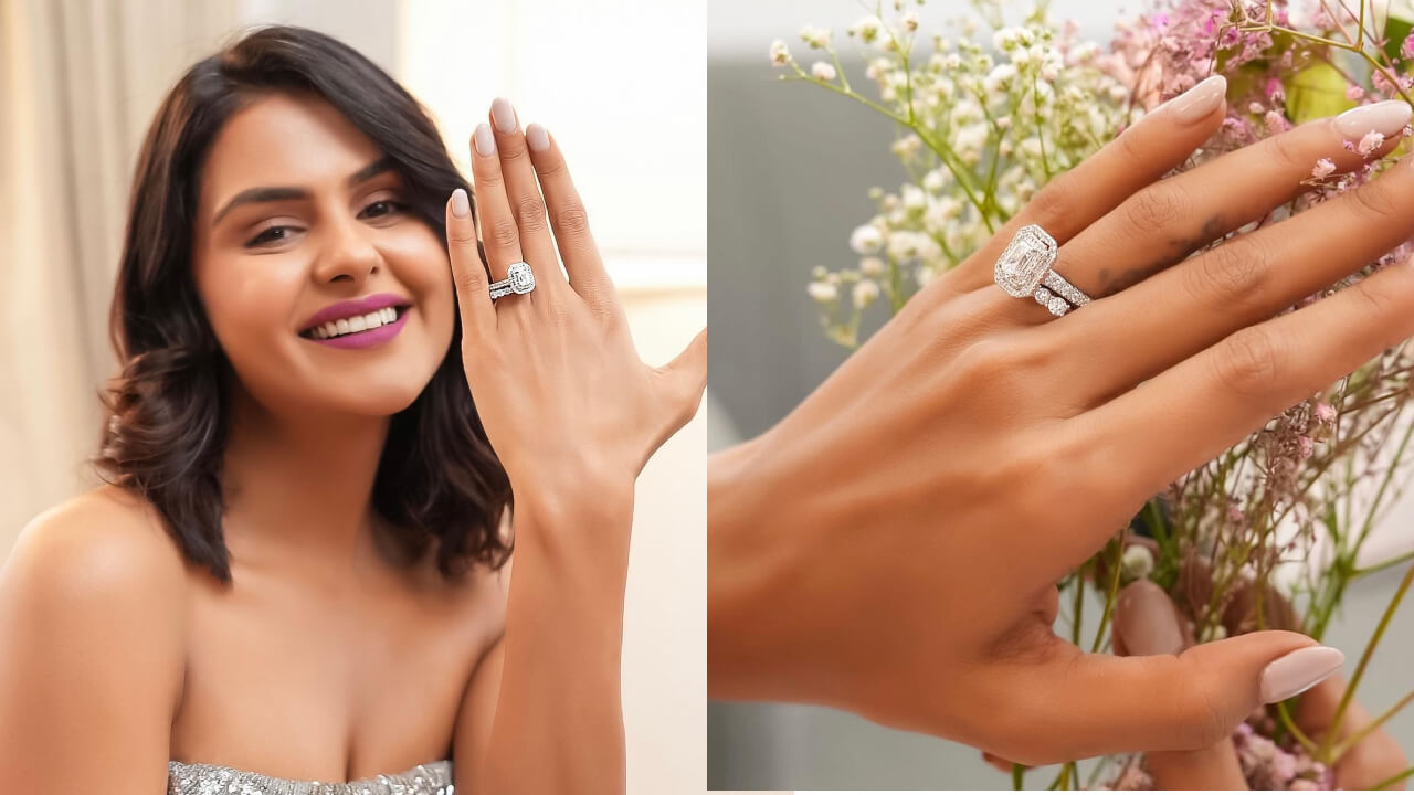 बिग बॉस फेम प्रियंका चौधरी के हाथों में दिखीं डायमंड रिंग, लगाई गई सगाई की अटकलें