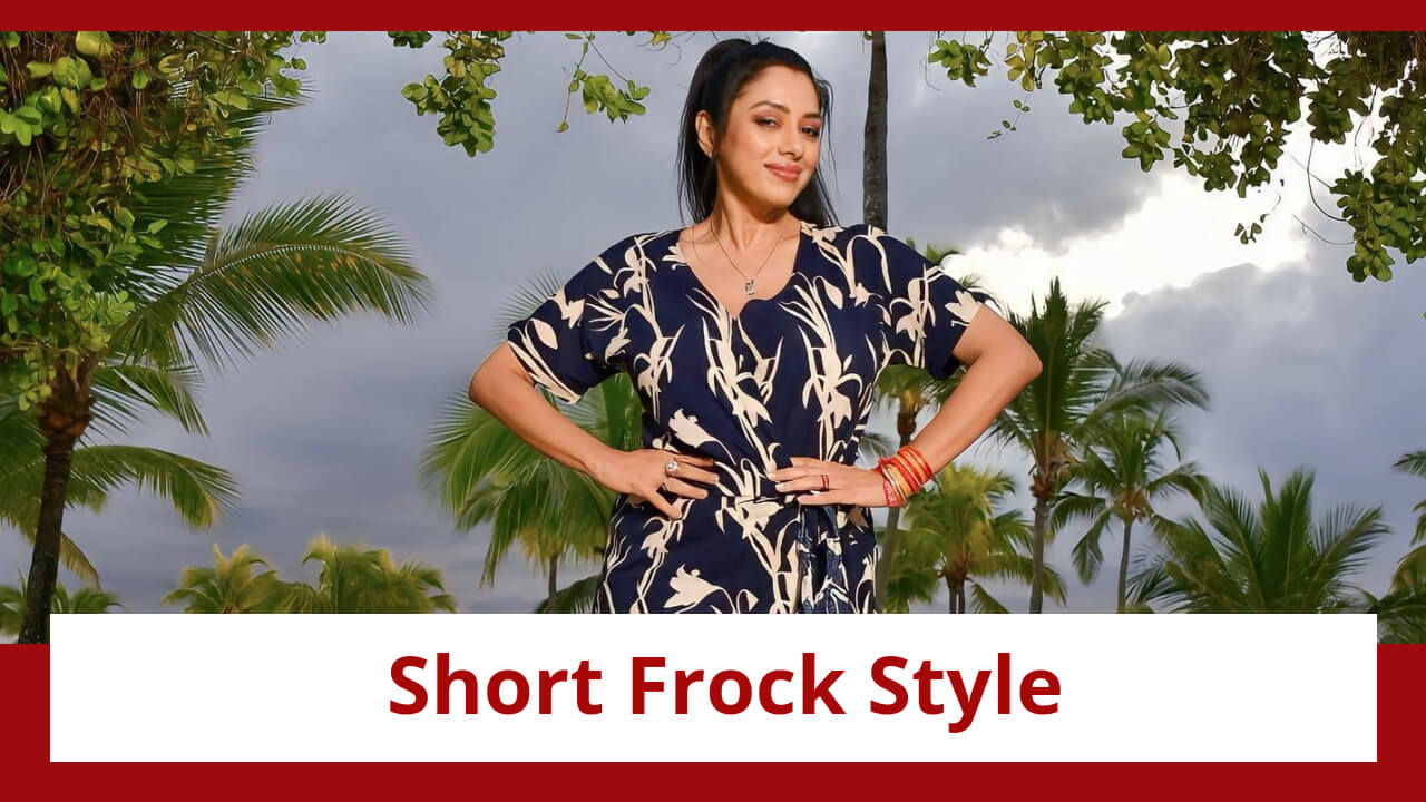 शॉर्ट फ्रॉक में दिखा Anupama फेम Rupali Ganguly का ग्लैमर, फैंस हुए दिवाने