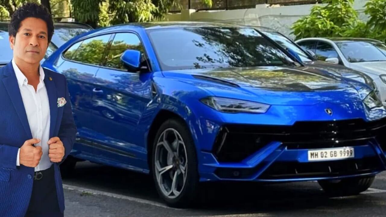 सचिन तेंदुलकर की कार कलेक्शन में शामिल हुईं लैम्बोर्गिनी एसयूवी, कीमत उड़ा देंगे होश