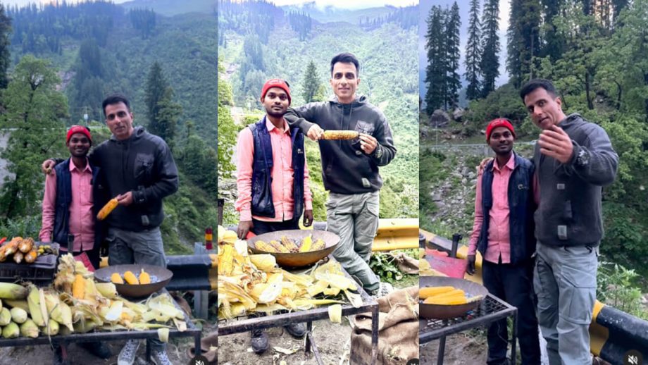 सोनू सूद ने फिर जीता जनता का दिल, भुट्टे वाले से की प्यारी बात और मदद