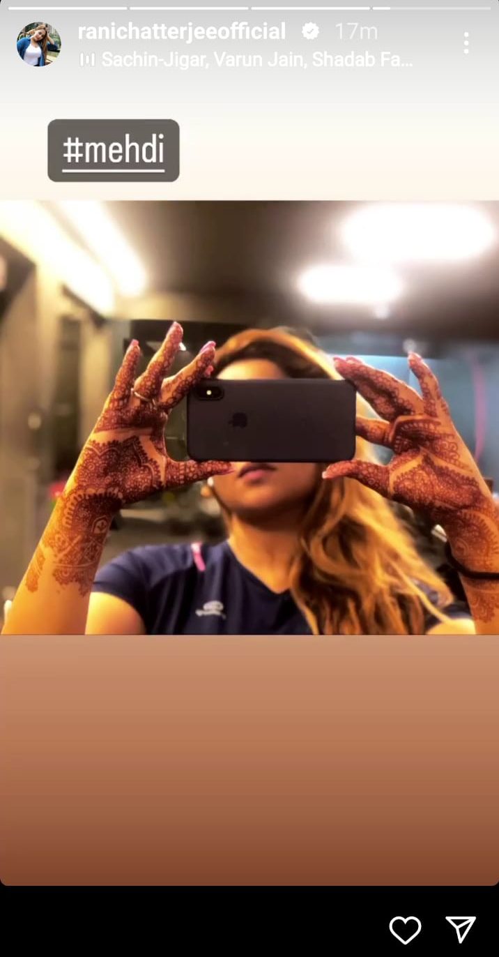 Henna decorated in the hands of Rani Chatterjee, what is the special thing, know the whole secret 15936